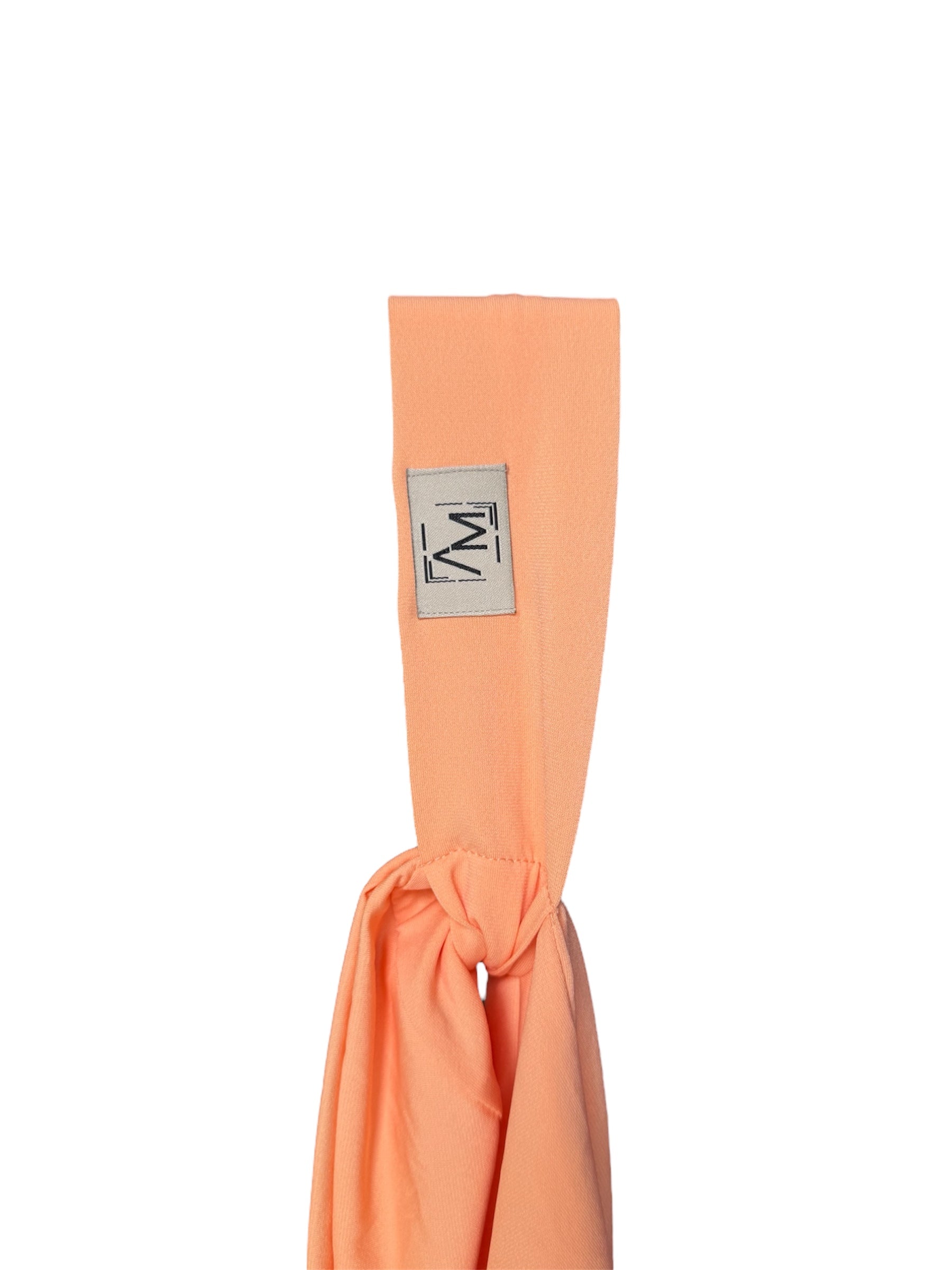 Bonnet étiquette corail