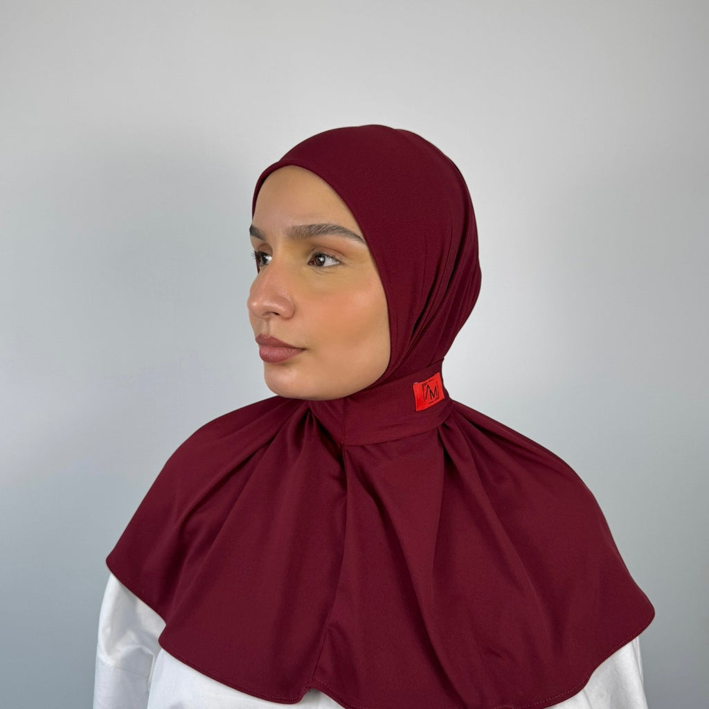 Premium jersey burgundy/red