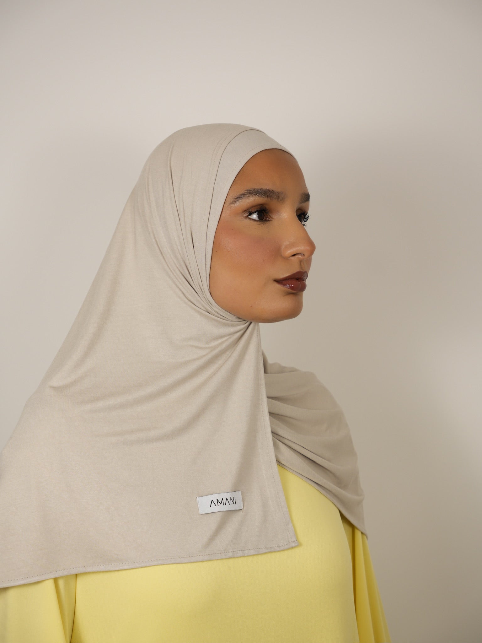 Hijab bambou Light Ecru