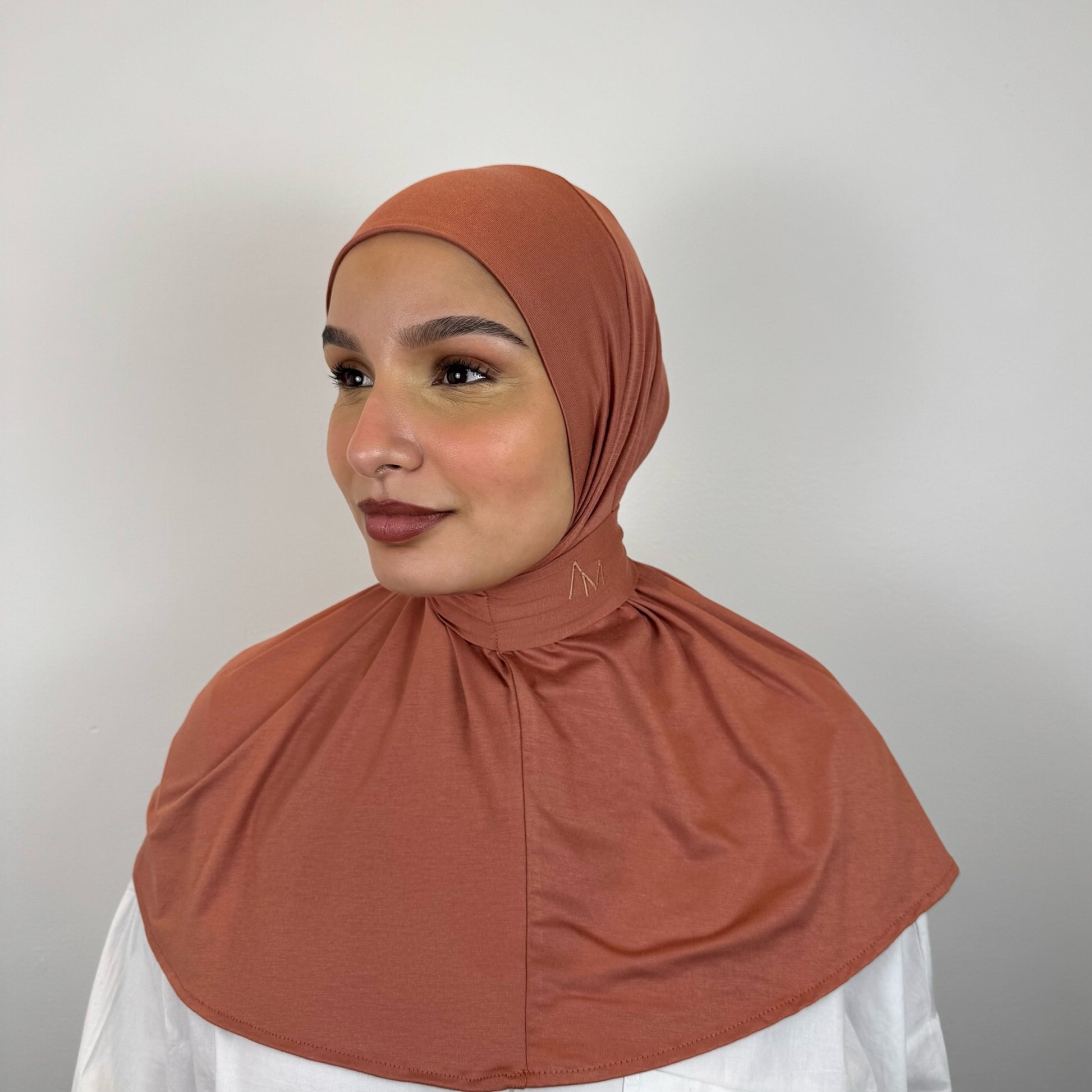 Bonnet bambou terracotta