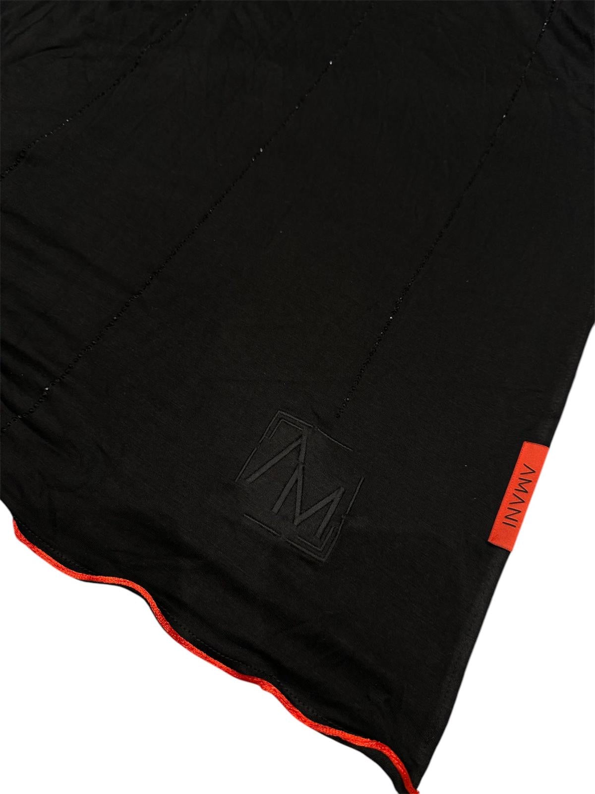 Jersey coton prestige noir