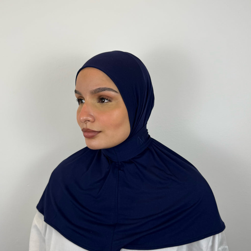 Bonnet bambou dark blue