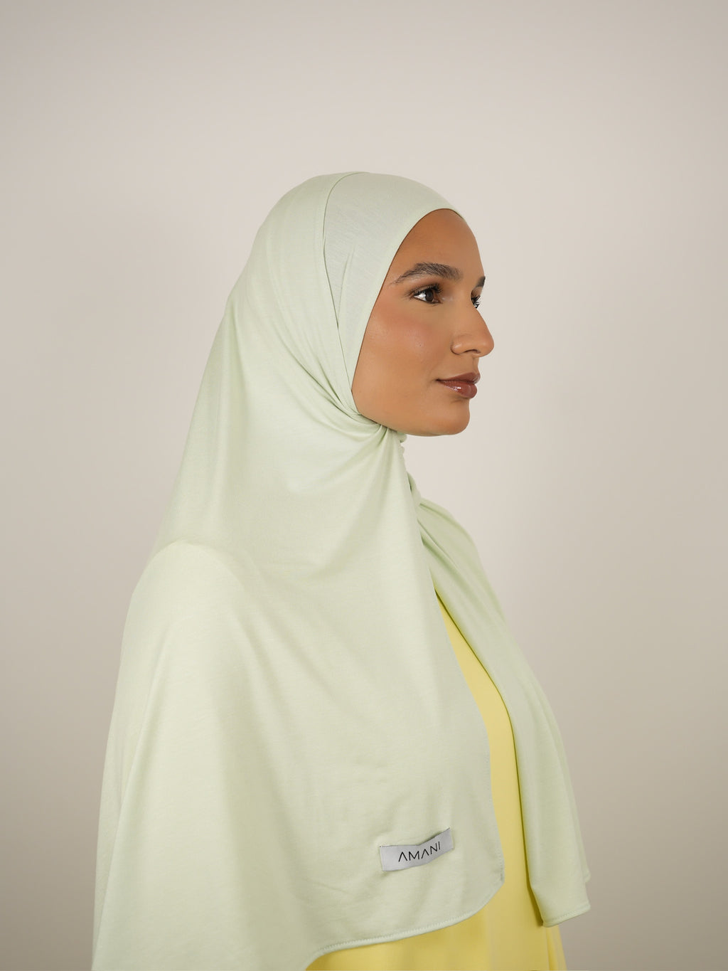 Hijab bambou Pastel Green