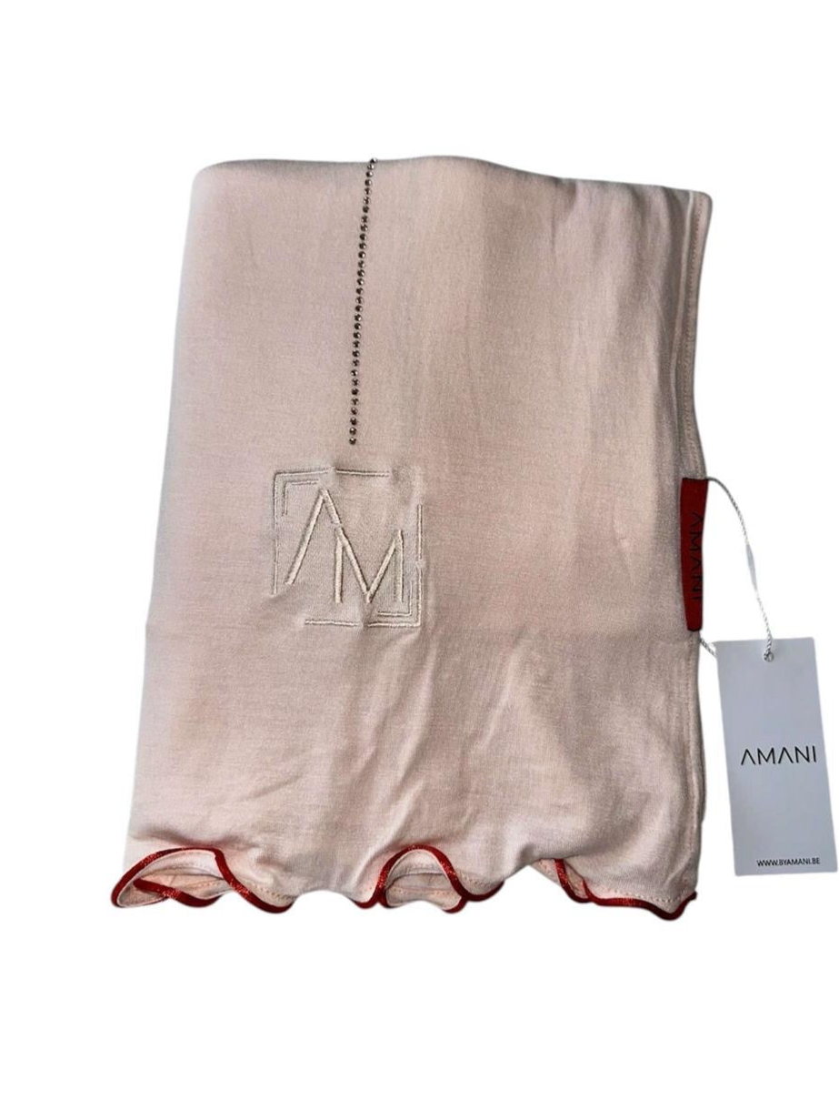 Jersey coton prestige saumon clair