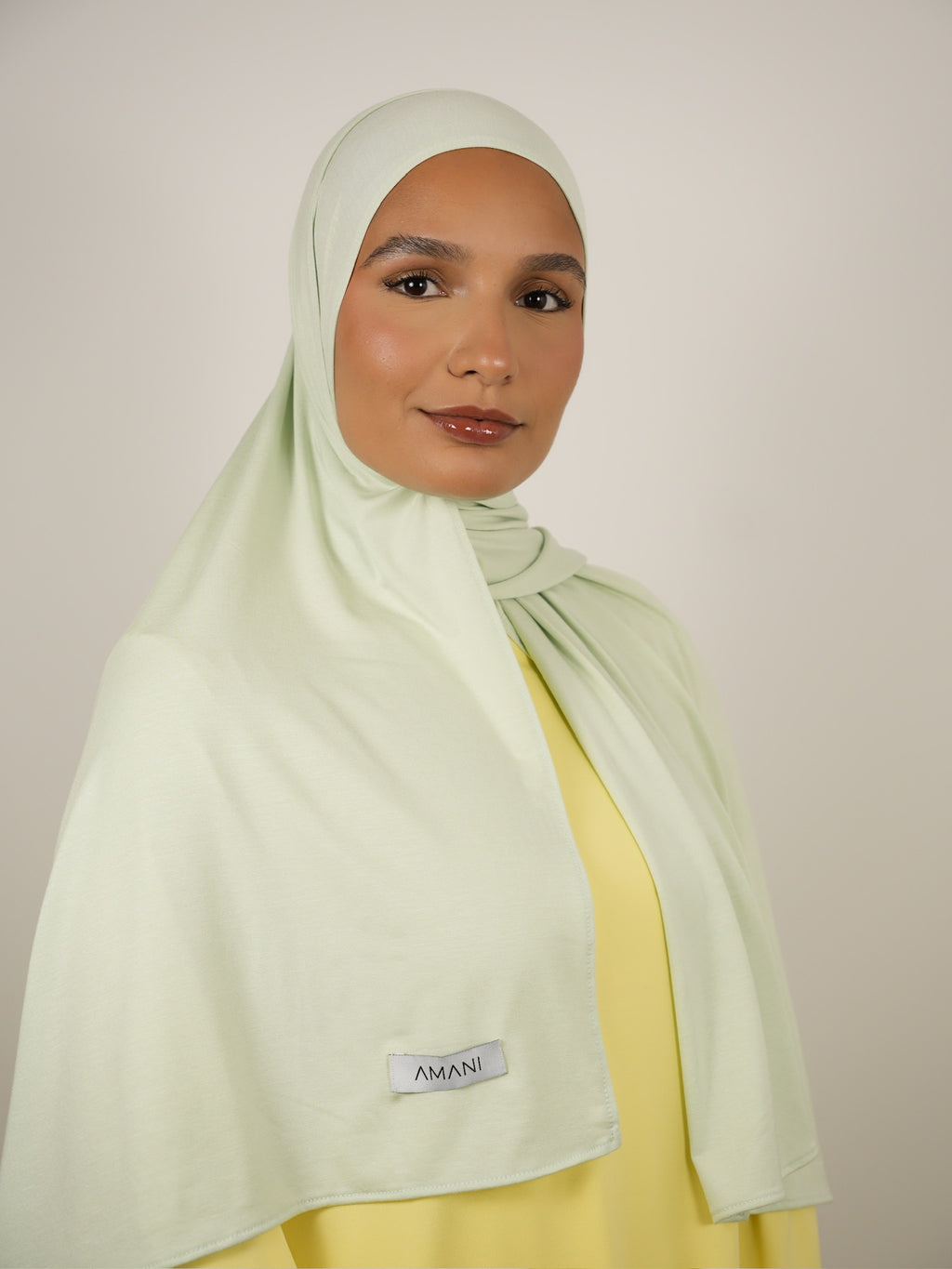 Hijab bambou Pastel Green
