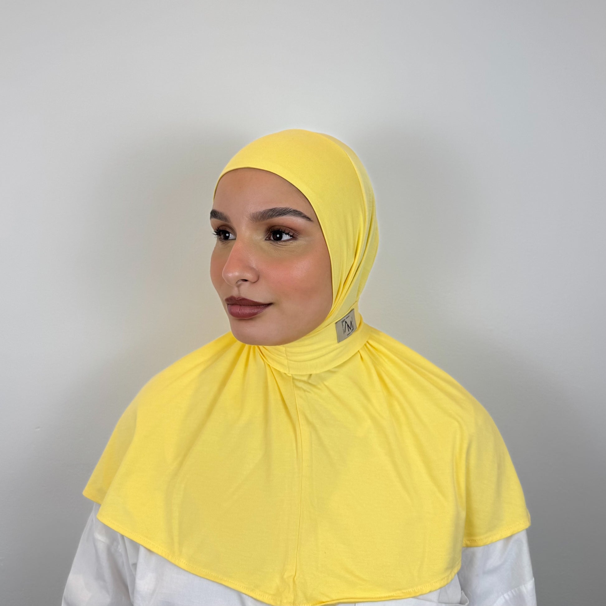 Bonnet bambou jaune