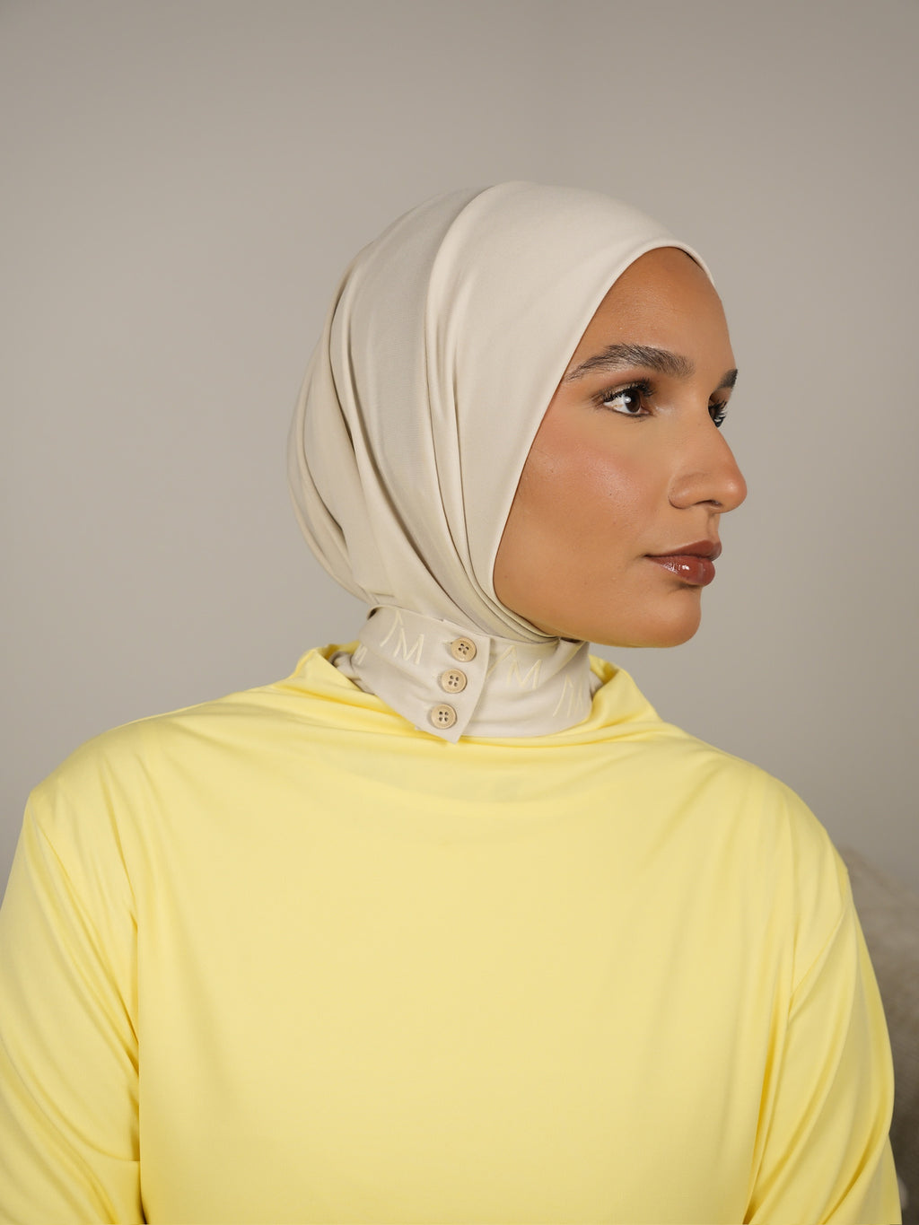Bonnet jersey premium signature Light Ecru