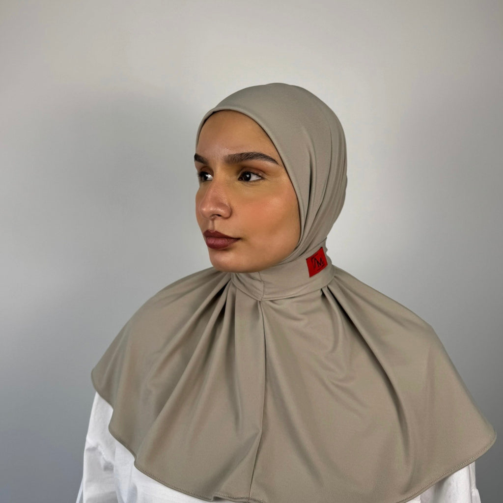 Premium jersey ecru/red