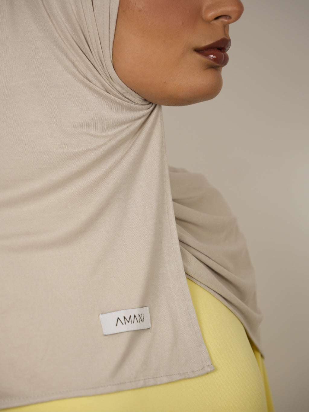 Hijab bambou Light Ecru