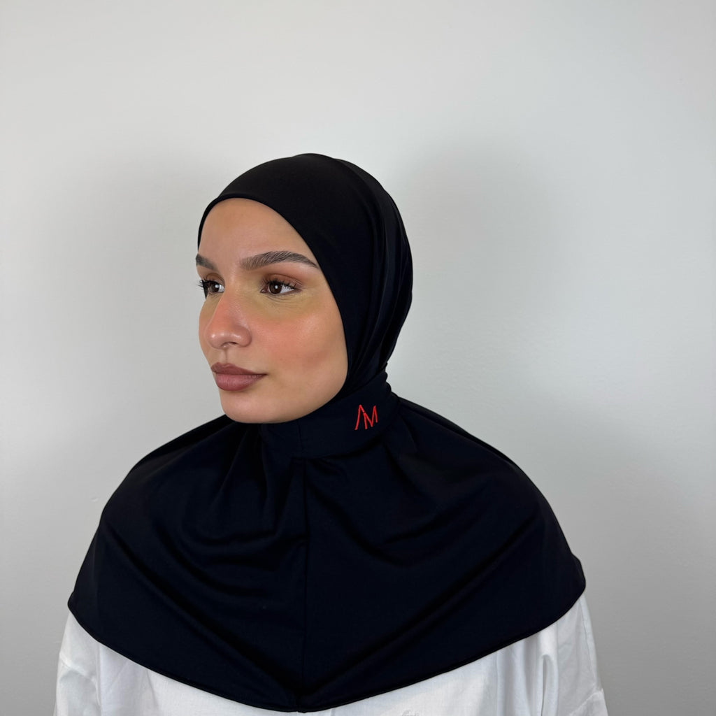 Premium jersey black / red