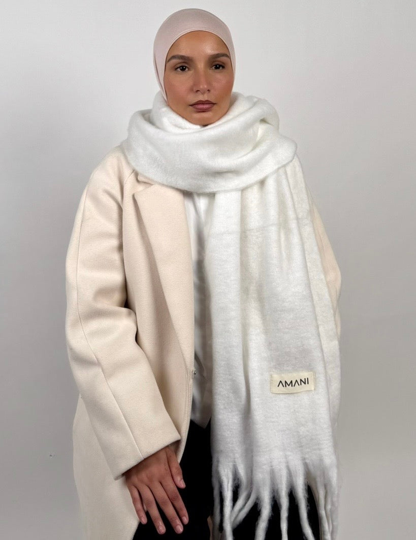 Écharpe Blanche
