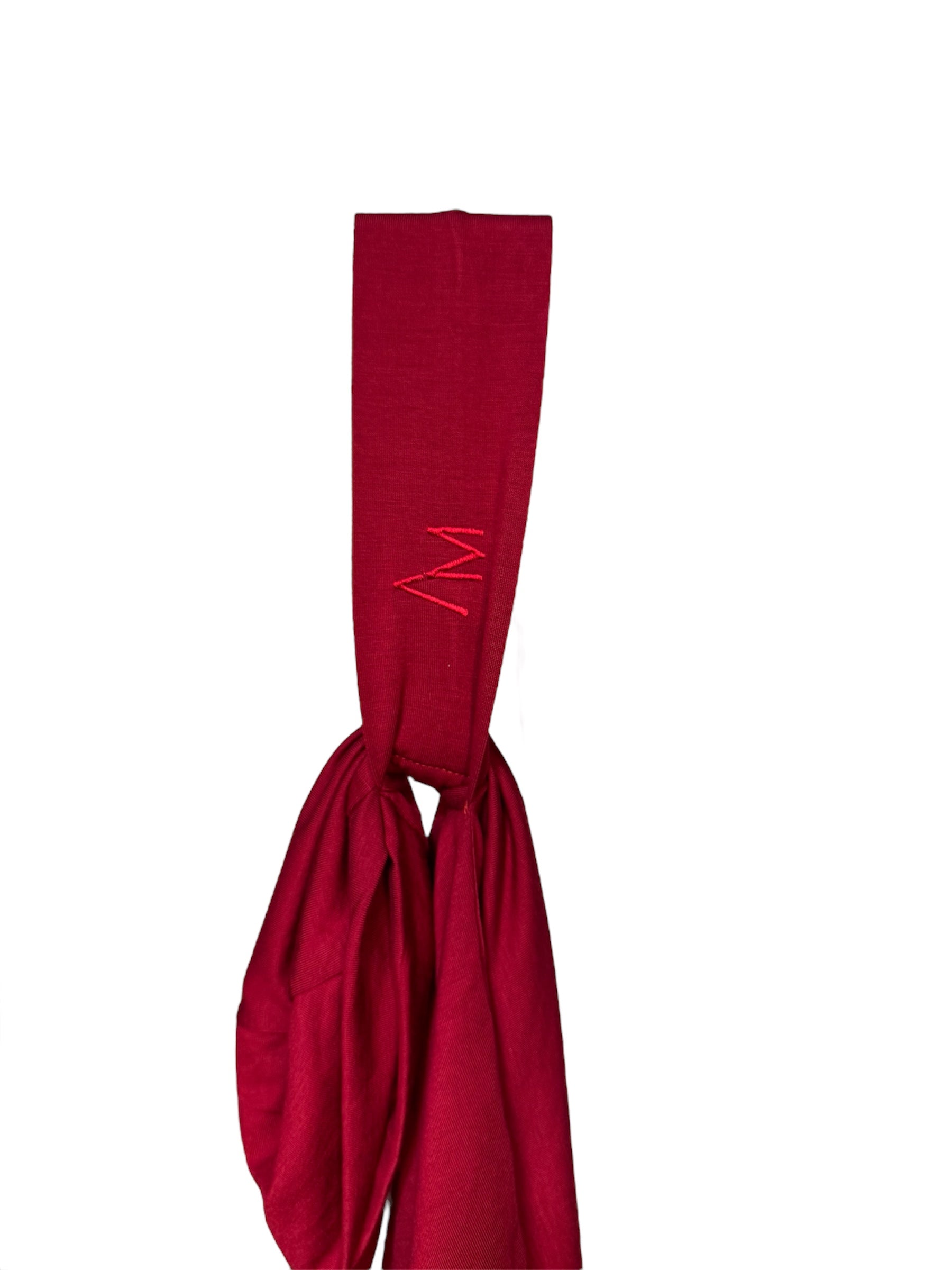 Bonnet bambou dark red