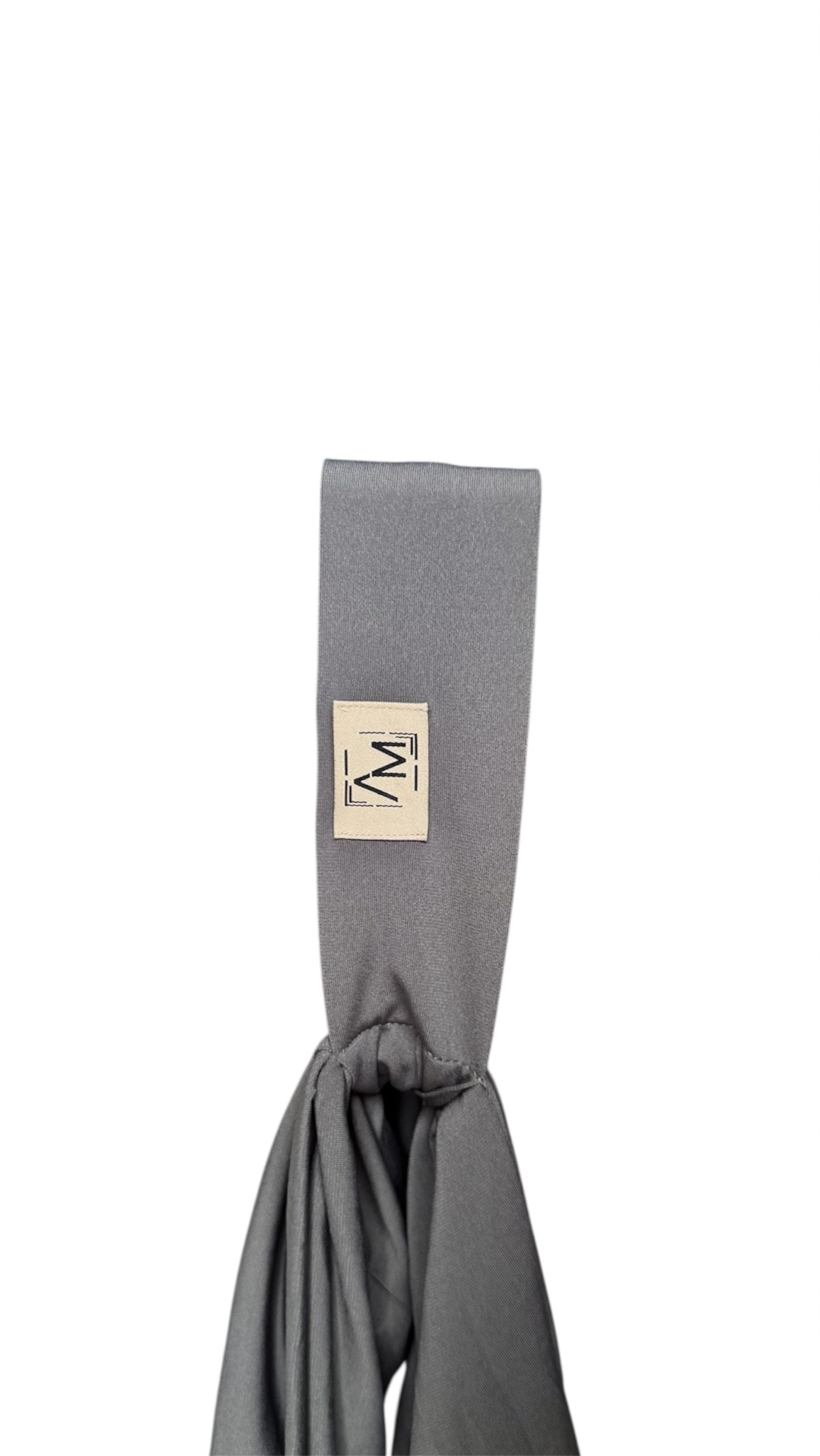Bonnet étiquette gris foncé